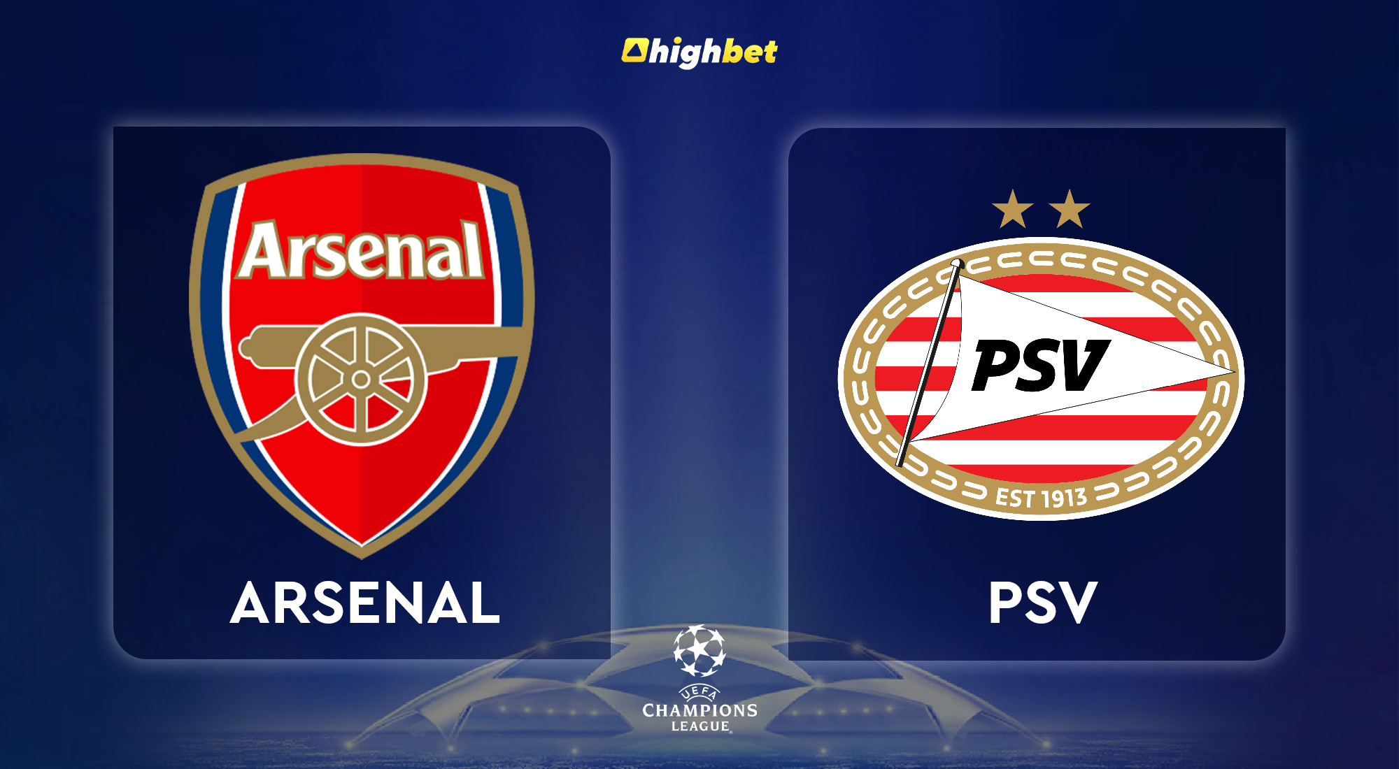 Arsenal Vs PSV - Highbet UEFA Champions League Pre-Match Analysis ...